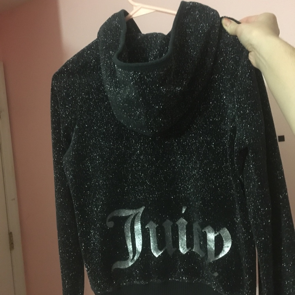 Black juicy track jacket